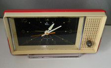 Réveil Musical FASHION TOKIO CLOCK  Musical Vintage Année 60