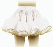 JUPON Blanc Court Dentelle TU