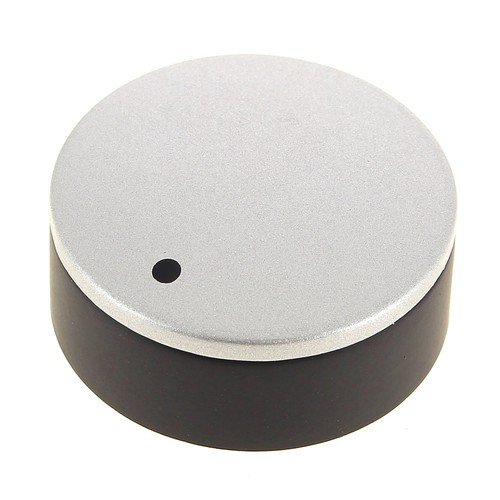 Bouton noir gris - noir, 9h
