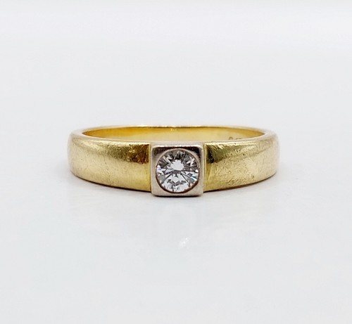Bague chevalière art deco - , or
