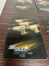 8 autocollants Pub  VINTAGE SIG SAUER MANURHIN