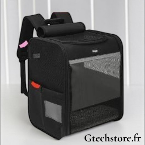 Sac dos transport - à, chien