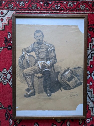 Dessin militaire bautz - g.,