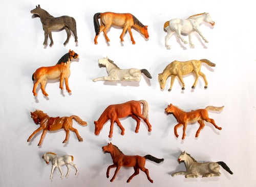 Lot figurine animaux cheval - lot, 12