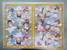 Planche de chromos pour