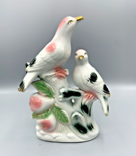 Statue couple d'oiseaux en