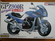 Maquette Moto 1/12 AOSHIMA Ref 26 NAKED Kawasaki GPZ 900R Ninja