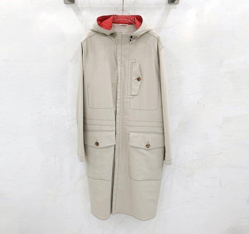 Hermes manteau capuche - manteau, à