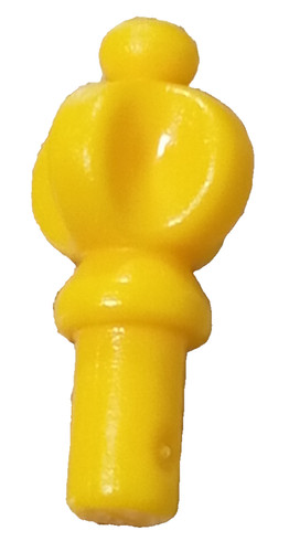 Playmobil sceptre jaune toit - jaune,