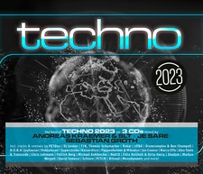 CD Techno 2023 De Divers Artistes 3CDs