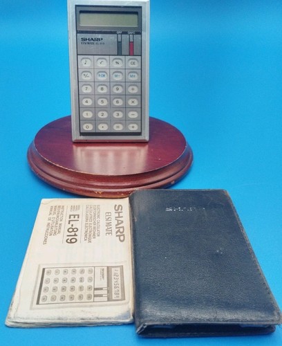 Ancienne calculatrice sharp - calculatrice,