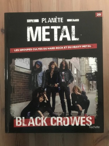 Planete metal black crowes - black,