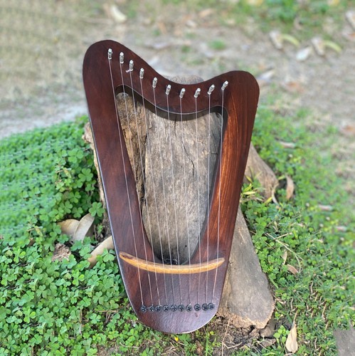 String triangle lyre harp - string,