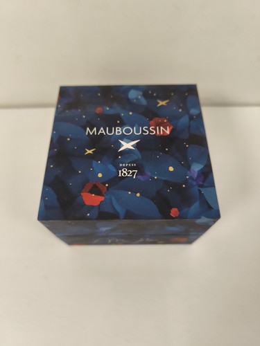 Boîte vide mauboussin bleu - boîte,
