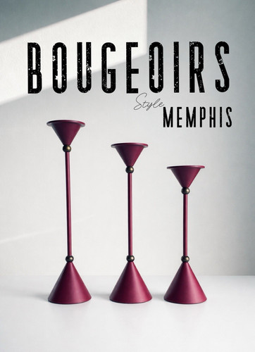 Série bougeoirs - de, 3