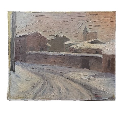 Ancien tableau peinture huile - ancien,