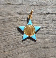 Notre Dame du Haut  Médaille " étoile "  en émail   !