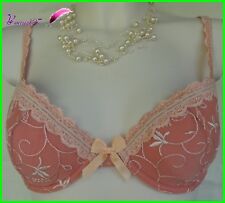 Soutien Gorge Modèle BRENDA String Line by MIRIALE Saumon Taille 95C  AA78