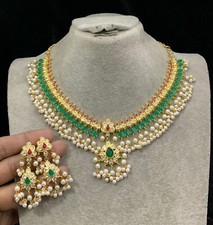 AA+ Super Bollywood Indien Mariage Fête Collier Set Femme AC-25