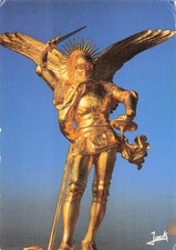 50 LE MONT SAINT MICHEL STATUE DE L ARCHANGE SAINT MICHEL PA