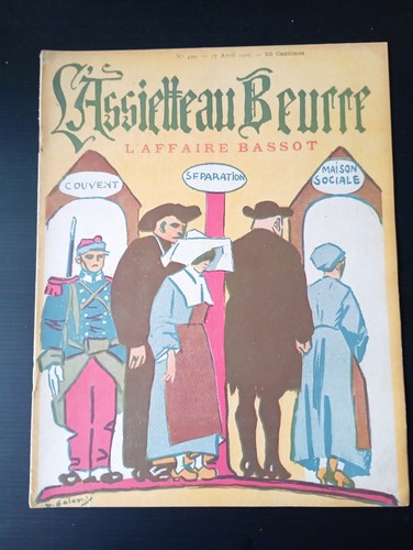 Assiette beurre n - beurre, n°420