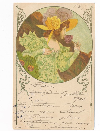 Illustrateur art nouveau - art,