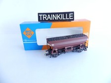 4335A / ROCO HO WAGON TREMIE A ESSIEUX DE LA DB N° 973-9