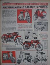 VESPA GS LAMBRETTA CAPRI 50 LAVERDA MOTOM BIANCHI FALCO CORRIERE PICCOLI 1961