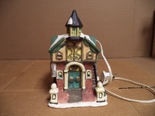 Christmas village lighted - village,