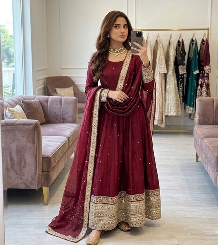 Robe anarkali indienne - robe,