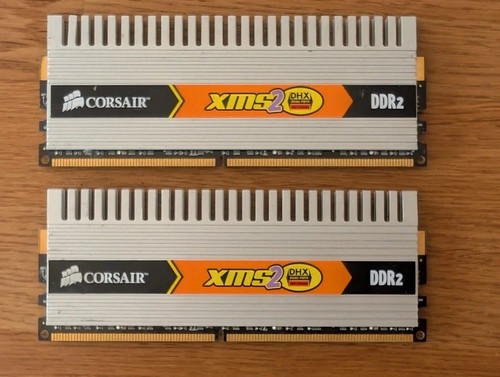 Kit ram ddr2 corsair xms2 - ram,
