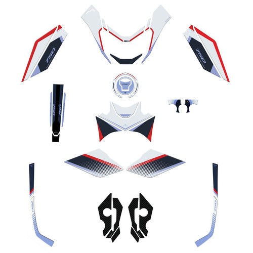 Kit full autocollant - autocollant, 3d