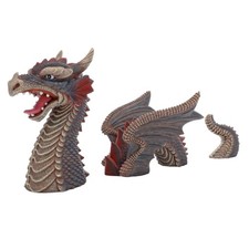 Hobby Rouge Dragon 2 Mystique Décoration D'Aquarium Déco Figurine Aquariums