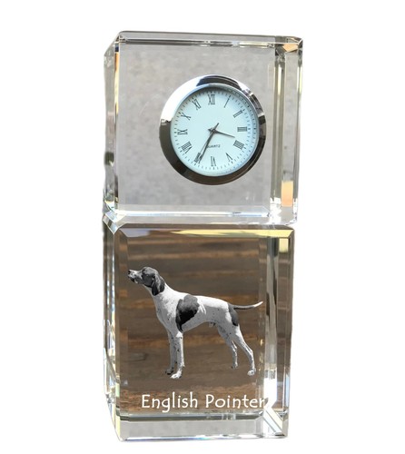 Pointer anglais horloge - , en