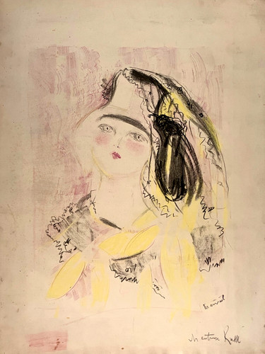 Jacqueline marval pastel - jacqueline,