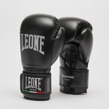 Leone 1947 Gants Boxe Adultes Unisexe Thunder 8 OZ , Sport De Ring 8OZ-01 (Noir