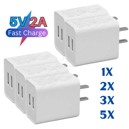 Usb fast charger block dual - fast,