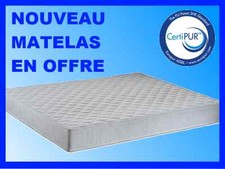 MATELAS MOUSSE POLILATTEX FRESH TAILLES SINGLE  ET  MATRIMONIAL NEUF DESTOCKAGE