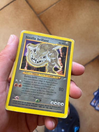 Carte pokemon steelix brillant - carte,