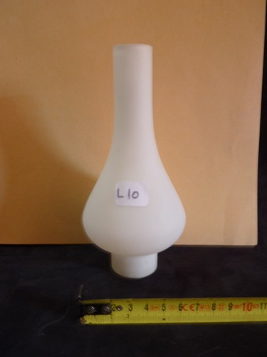 Verre lampe pétrole - verre,
