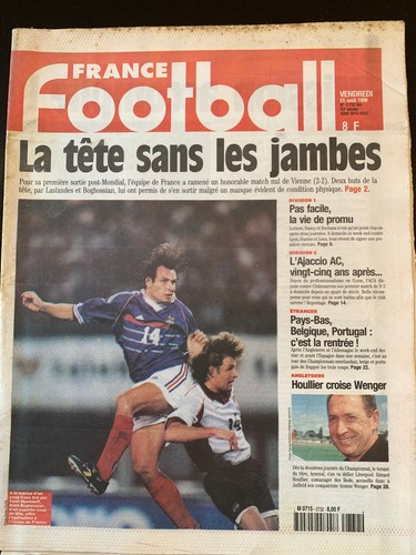 France football 1998 - football, 21/08/1998