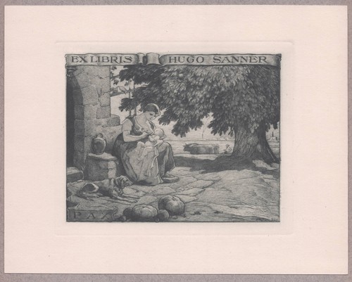 Exlibris hugo sanner - exlibris,