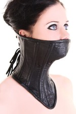 Corset de Coup Gorge en Cuir