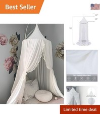Cozy Kids Bed Canopy - Pom Pom
