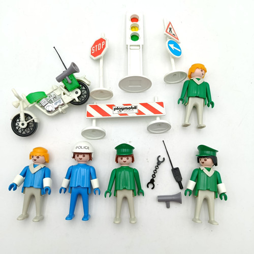 Lot playmobil police vintage - lot,