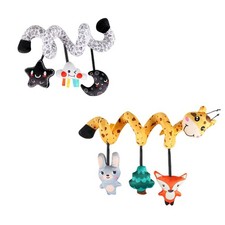 Siège en spirale pour bébé, jouets pour poussette, jeu d'activité