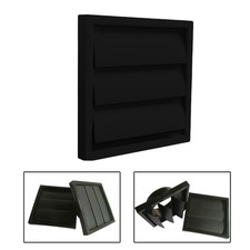 Hotte de ventilation sèche-linge à flux d'air pour CVC design à persiennes