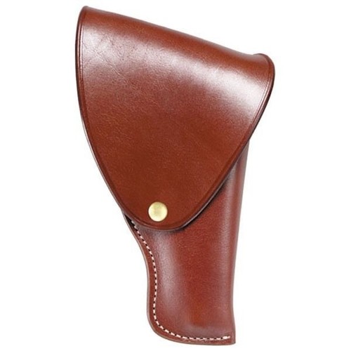 Leather flap holster for - flap, colt