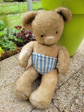 ANCIEN GRAND OURS EN PELUCHE CHAMBRE ENFANT DOUDOU COLLECTION   💙