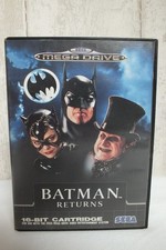 Ancien Jeu SEGA -- MEGADRIVE Méga Drive -- BATMAN RETURNS -- TBE avec Notice CIB